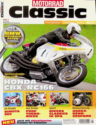 Deckblatt Motorrad Classic (07/2012)